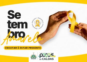 Setembro Amarelo reforça importância da escuta em Poços de Caldas