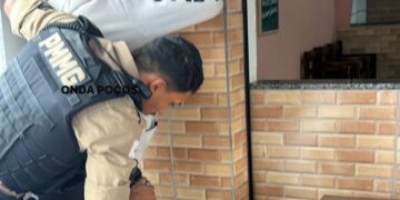 VÍDEO: suspeito de série de furtos em lojas de Poços de Caldas é preso pela PM