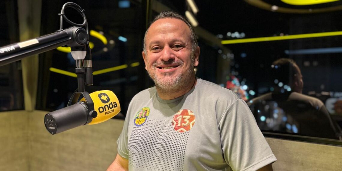 Onda Poços recebe candidato a deputado estadual Diney Lenon