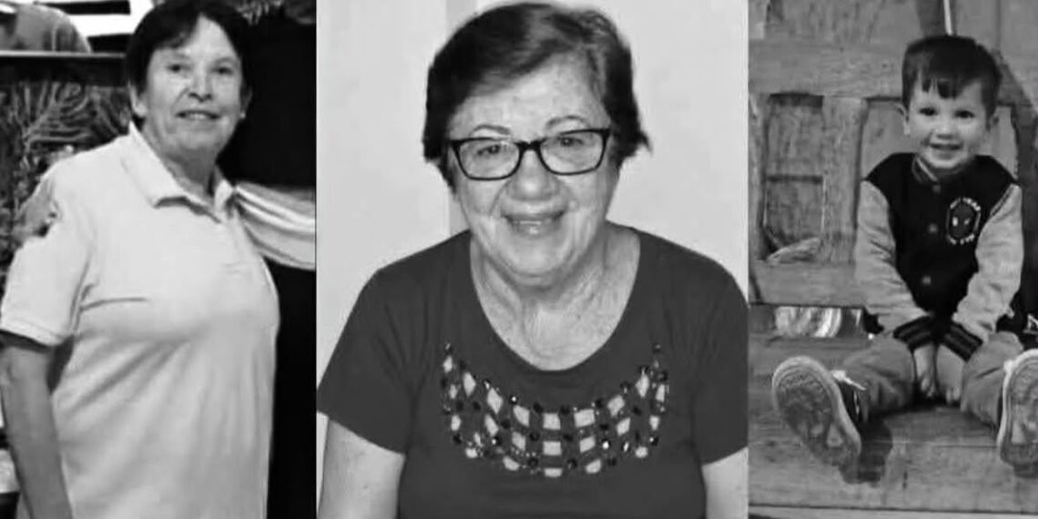 Familiares e amigos se despedem das três vítimas do acidente na BR-146