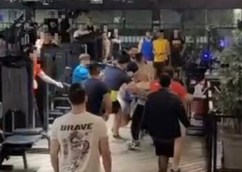 VÍDEO: Briga em academia termina com cinco encaminhados à UPA de Poços