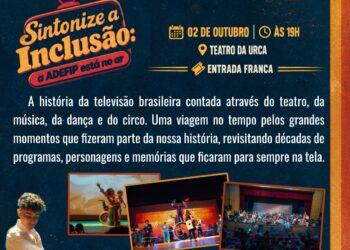 ADEFIP apresenta espetáculo gratuito sobre a TV brasileira em Poços