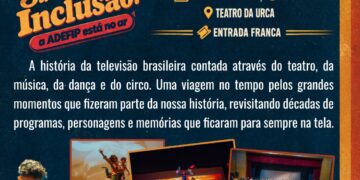 ADEFIP apresenta espetáculo gratuito sobre a TV brasileira em Poços