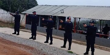 GCM de Poços inicia treinamento com novo armamento