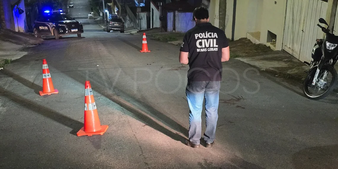Homem é baleado após ir à casa da ex-companheira em Poços de Caldas