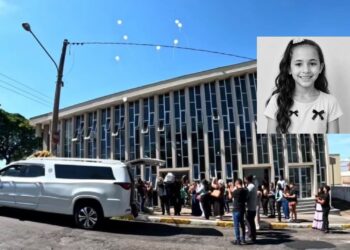 Comoção marca a despedida de Maria Isadora, de 8 anos