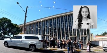 Comoção marca a despedida de Maria Isadora, de 8 anos