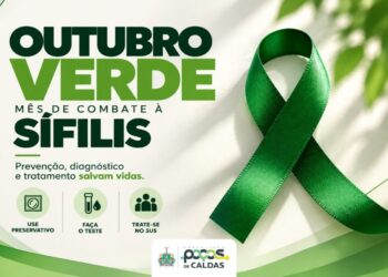 Outubro Verde: campanha oferece testes para sífilis em Poços de Caldas