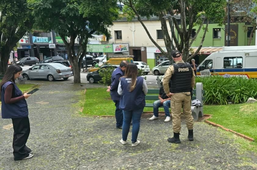 Poços de Caldas intensifica operações de segurança na região central