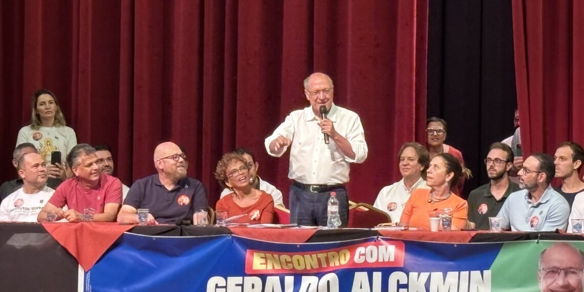 Vice-presidente do Brasil, Geraldo Alckmin, participa de encontro em Poços de Caldas