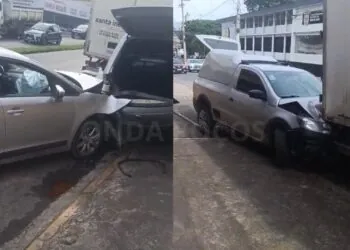 Homem é atropelado em acidente envolvendo três veículos em Poços de Caldas
