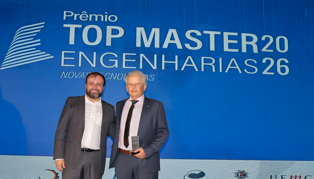 Diretor da Viridis é homenageado no 17º Prêmio Top Master Engenharias 2026