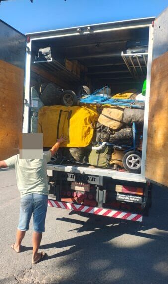 Caminhão com carga contrabandeada é apreendido em Poços de Caldas