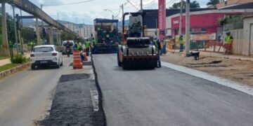Obras avançam na Avenida João Pinheiro e Prefeitura orienta atenção redobrada no trânsito