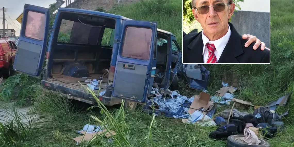 Morre segunda vítima de acidente com van em Andradas