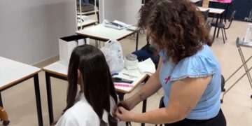 GAAPO realiza mutirão de corte de cabelos para confecção de perucas